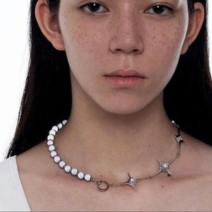 KINDNESS ORIGINAL pearl stardust necklace